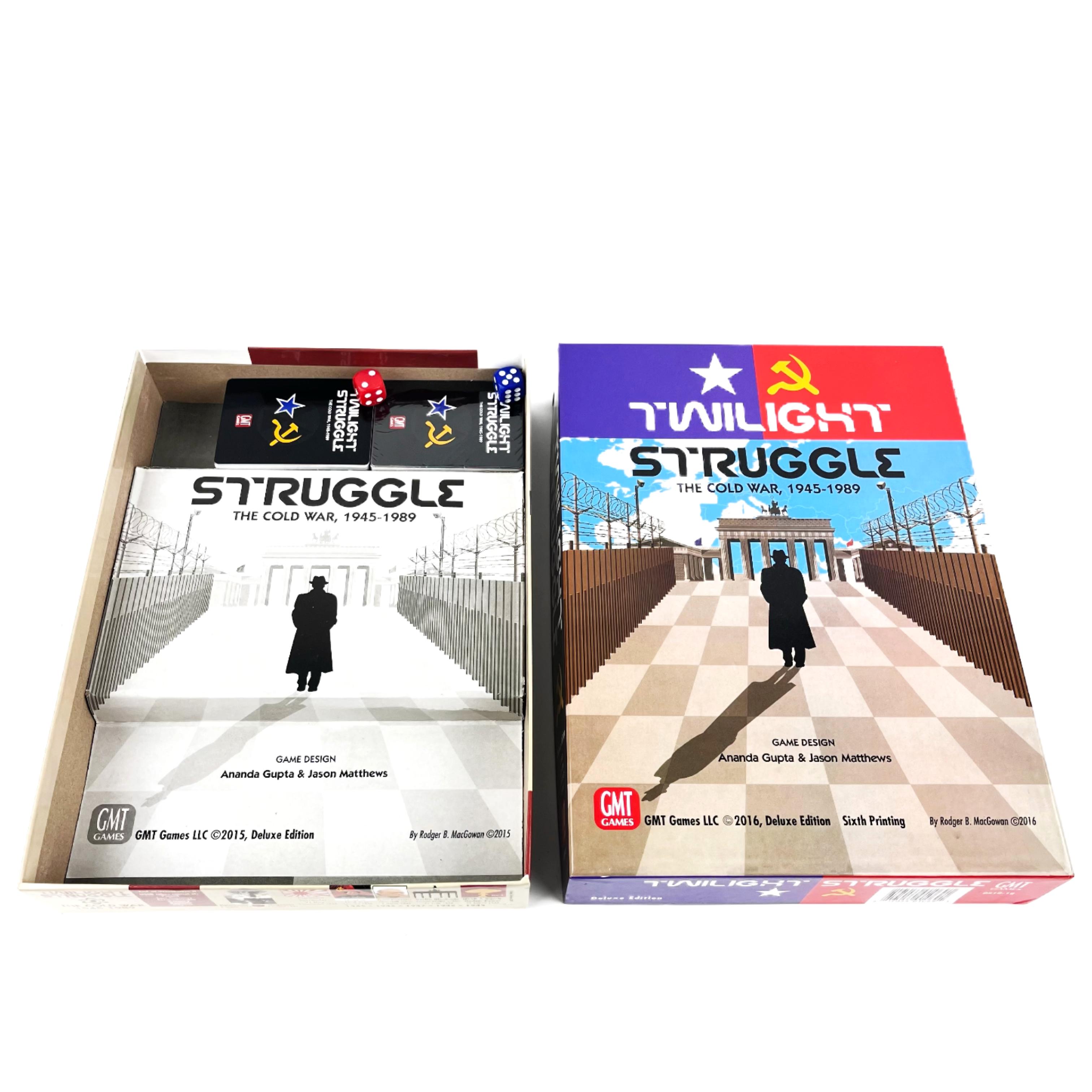Board Game For 2 People - เกมกระดาน – Twilight Struggle, กลยุทธ์สงครามเย็นสำหรับผู้เล่น 2