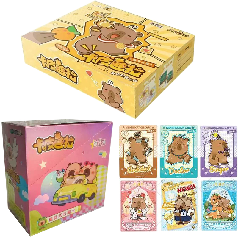 Board Game Simple - 2025 Capybara การ์ดสนุก CCG อะนิเมะคอลเลกชันการ์ด Booster