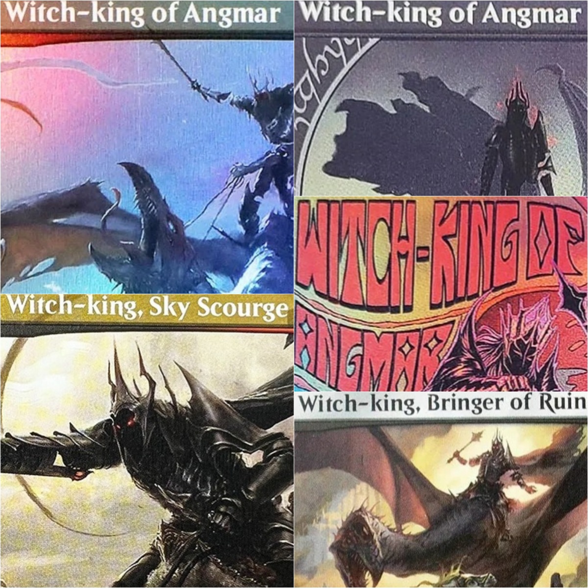Card Game Deck - การ์ดเล่น Witch-king TCG รุ่น Magical Proxy