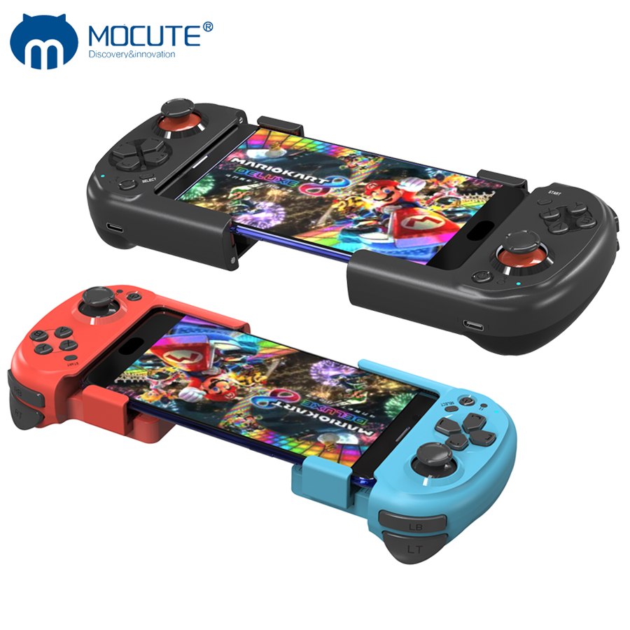 Board Game Steam - Mocute 061 เกมแพดไร้สายไร้สายซ้ายขวาแยกเกมคอนโทรลเลอร์บลูทูธจอยสติ๊กสําหรับเล่นเกมสําหรับ Android สําหรับ IOS