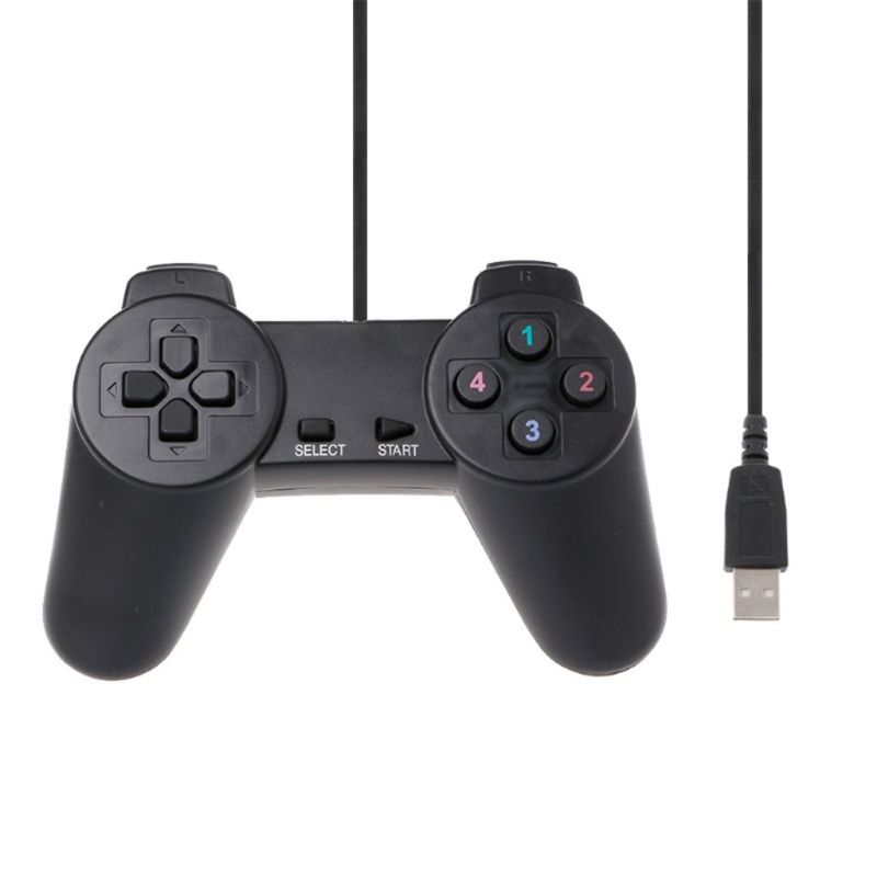 Board Game Steam - USB 2.0 Gamepad จอยสติ๊กเกมคอนโทรลเลอร์สำหรับแล็ปท็อปคอมพิวเตอร์ PC 135ซม.ความยาว