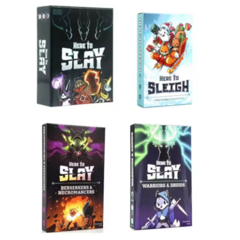 Board Game Here To Slay - เกมไพ่ใหม่ล่าสุด TeeTurtle Here to Slay Base
