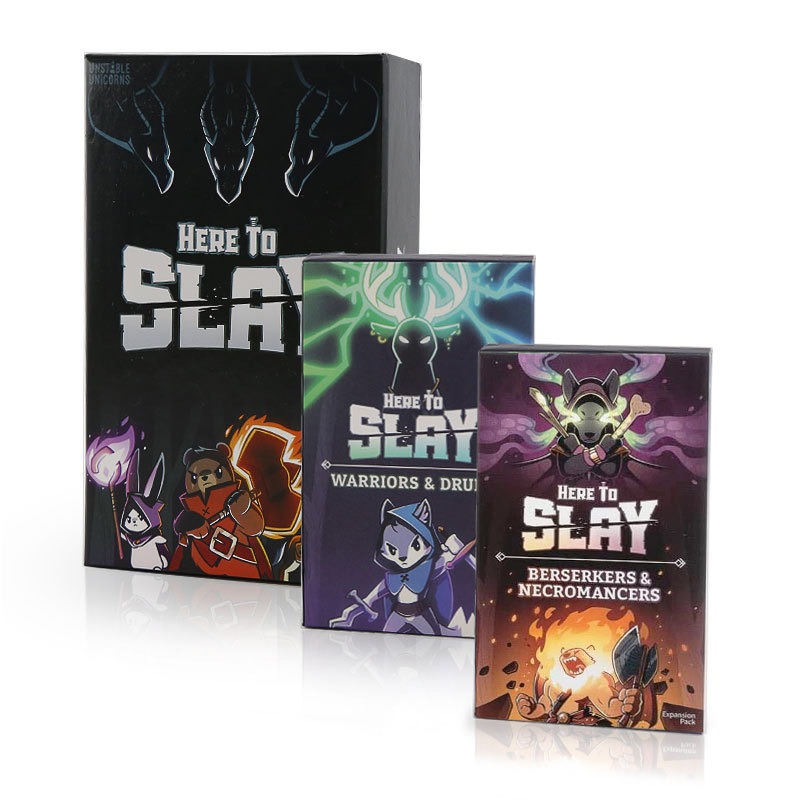 Unstable Games Slay Sleigh Fig - Board Game Here To Slay บทวิจารณ์และราคา