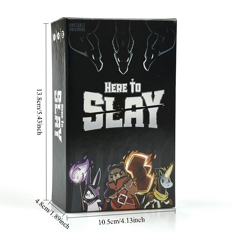 Unstable Games Slay Sleigh Fig - Board Game Here To Slay บทวิจารณ์และราคา