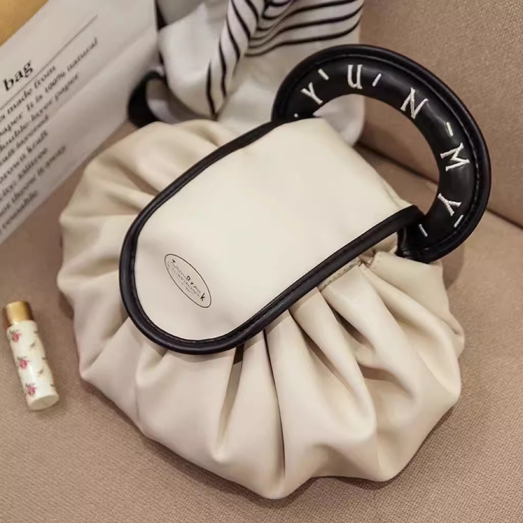 กระเป๋าเครื่องสำอางแบบสบายๆ สำ - Tile Bag Drawstring บทวิจารณ์และราคา