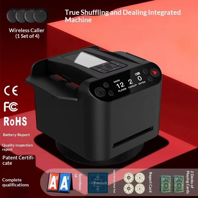เครื่องสับไพ่อัตโนมัติ ใช้แบตเ - Board Game Hotel บทวิจารณ์และราคา