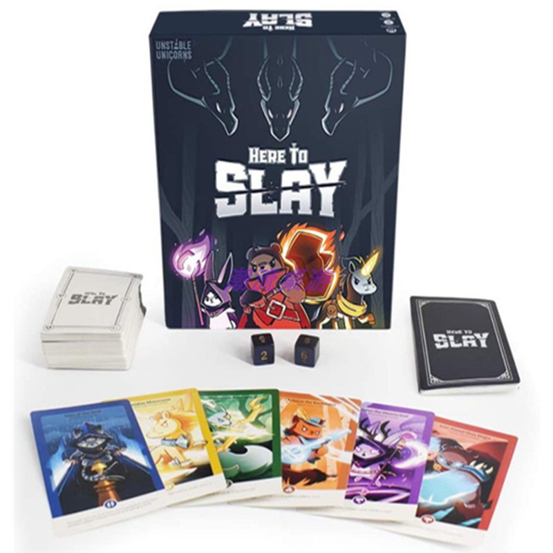 เกมไพ่ยุทธศาสตร์ Here To Slay  - Board Game Here To Slay บทวิจารณ์และราคา