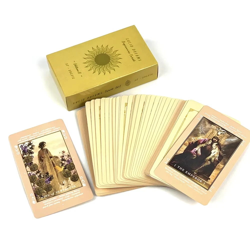 ลูซิดดรีมส์ไพ่ทาโรต์สำหรับผู้เ - Card Game Deck บทวิจารณ์และราคา