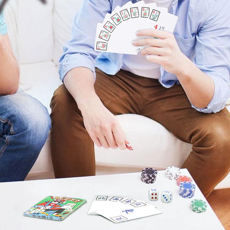 ไพ่นกกระจอกเกมสำหรับครอบครัวกั - Card Game Deck บทวิจารณ์และราคา