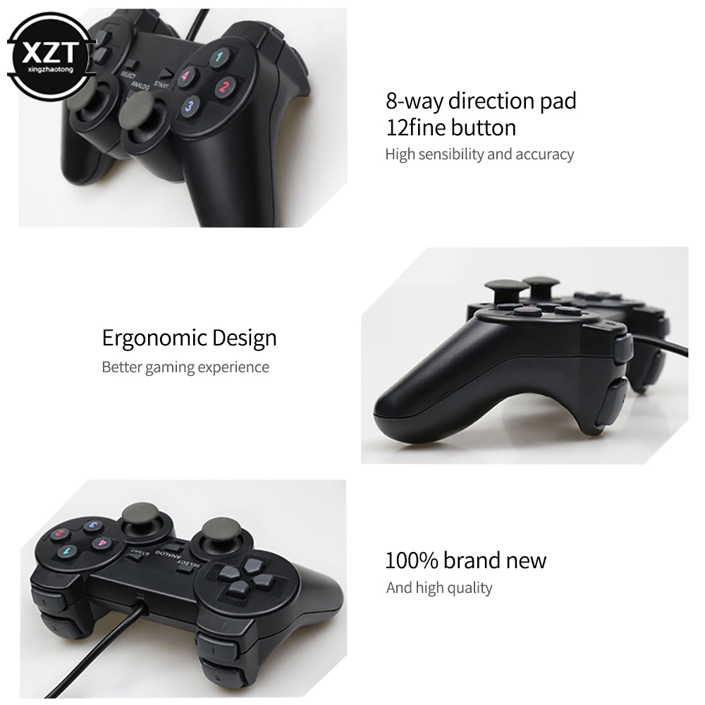 1pcs USB Wired Gamepad จอยสติ๊ - Board Game Steam บทวิจารณ์และราคา