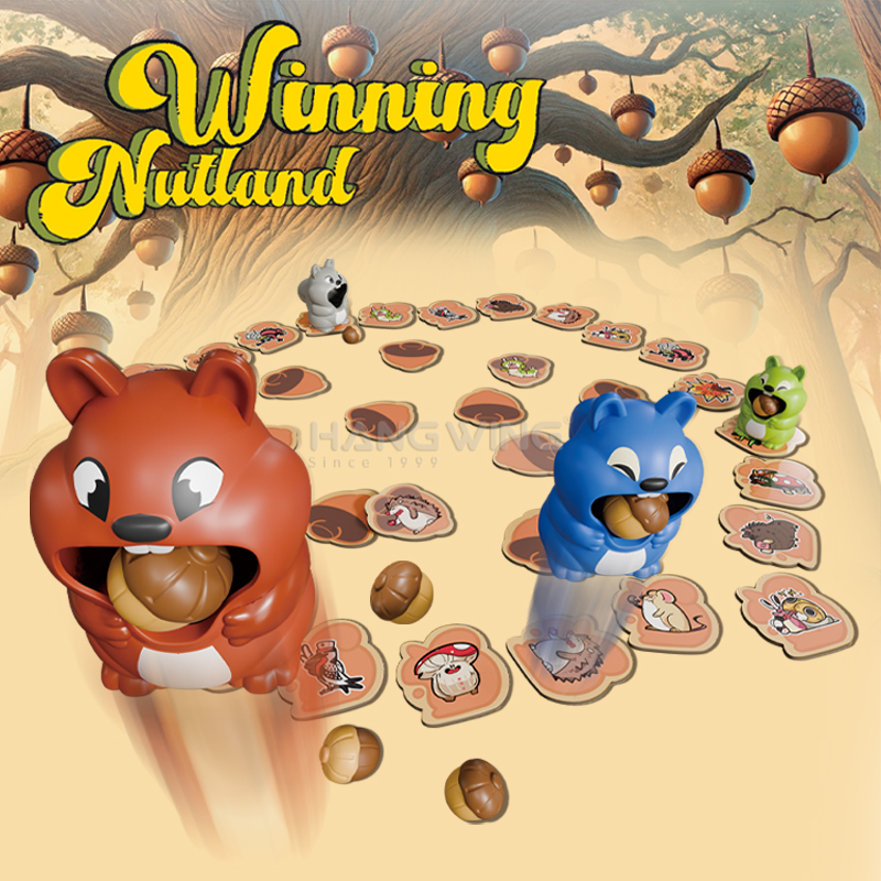 เกมกระดานแข่งขันนักล่ากระรอกนั - Board Game Hotel บทวิจารณ์และราคา