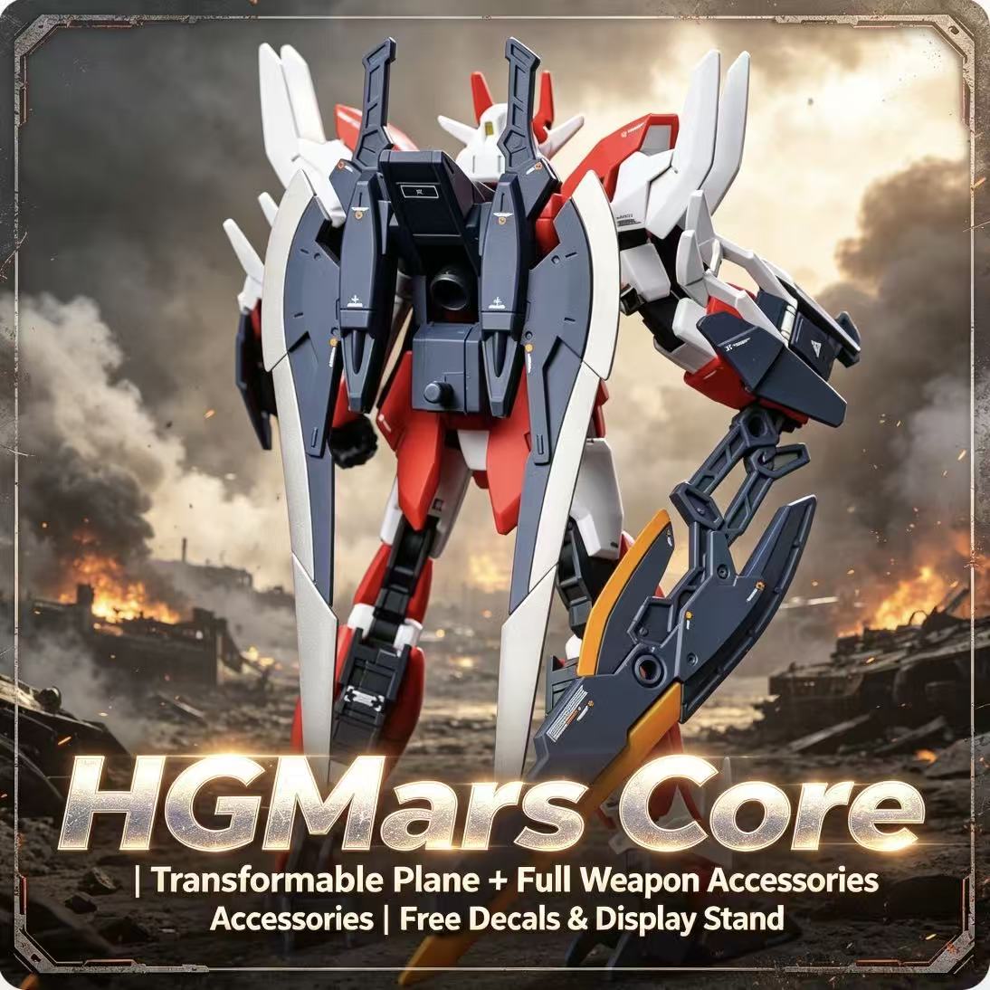008A HG 1/144 มาร์ส คอร์ วอร์ร - Bandai Model Gundam Hg บทวิจารณ์และราคา