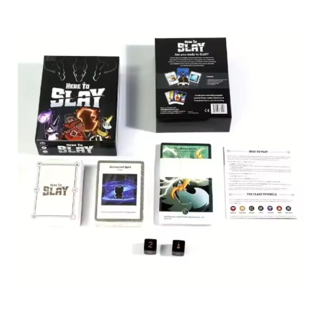 เกมไพ่ใหม่ล่าสุด TeeTurtle Her - Board Game Here To Slay บทวิจารณ์และราคา